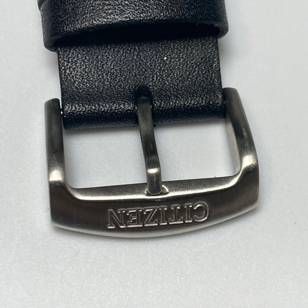 Citizen Eco Drive, B612-S111684, black dial, leather strap, stainless - Picture 15 of 17